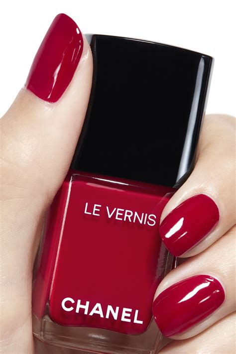 chanel nail designs 2012|Chanel rouge puissant nail polish.